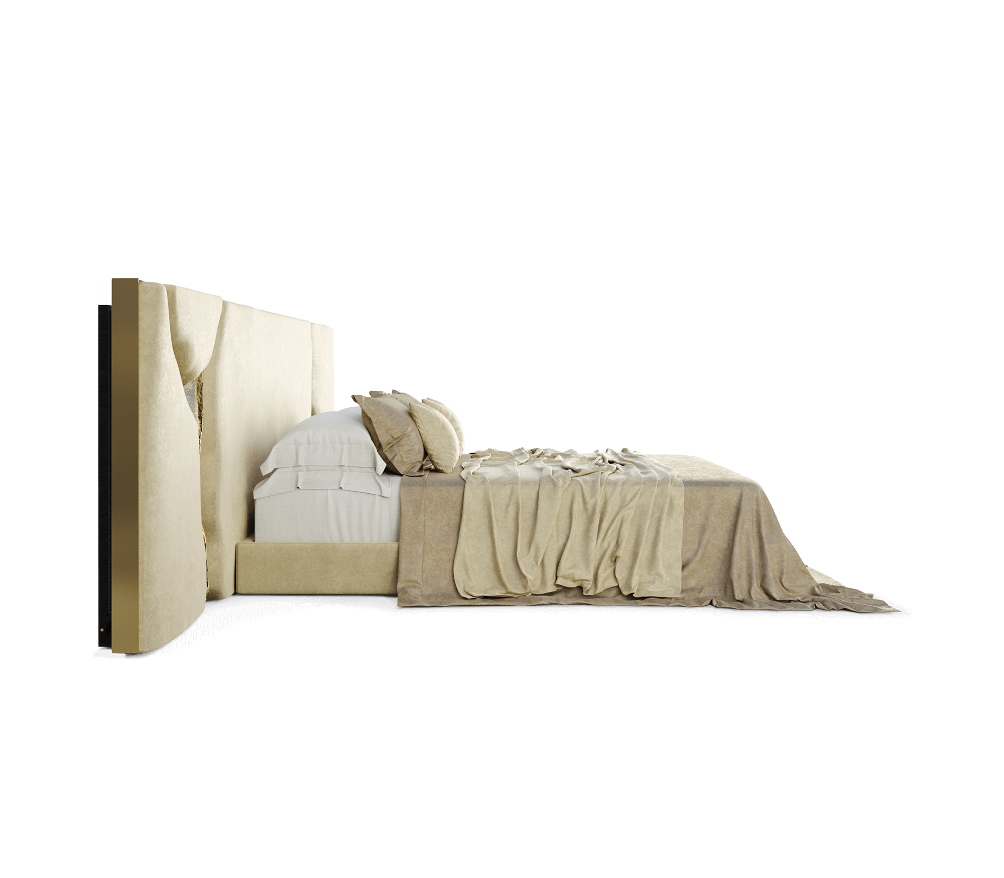 Fissure White Headboard