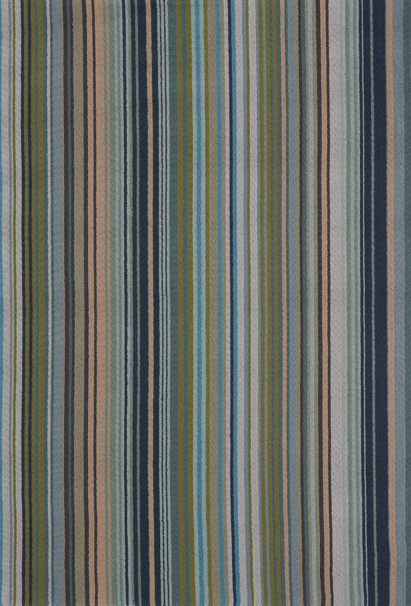 Multi Stripes Outdoor Rug