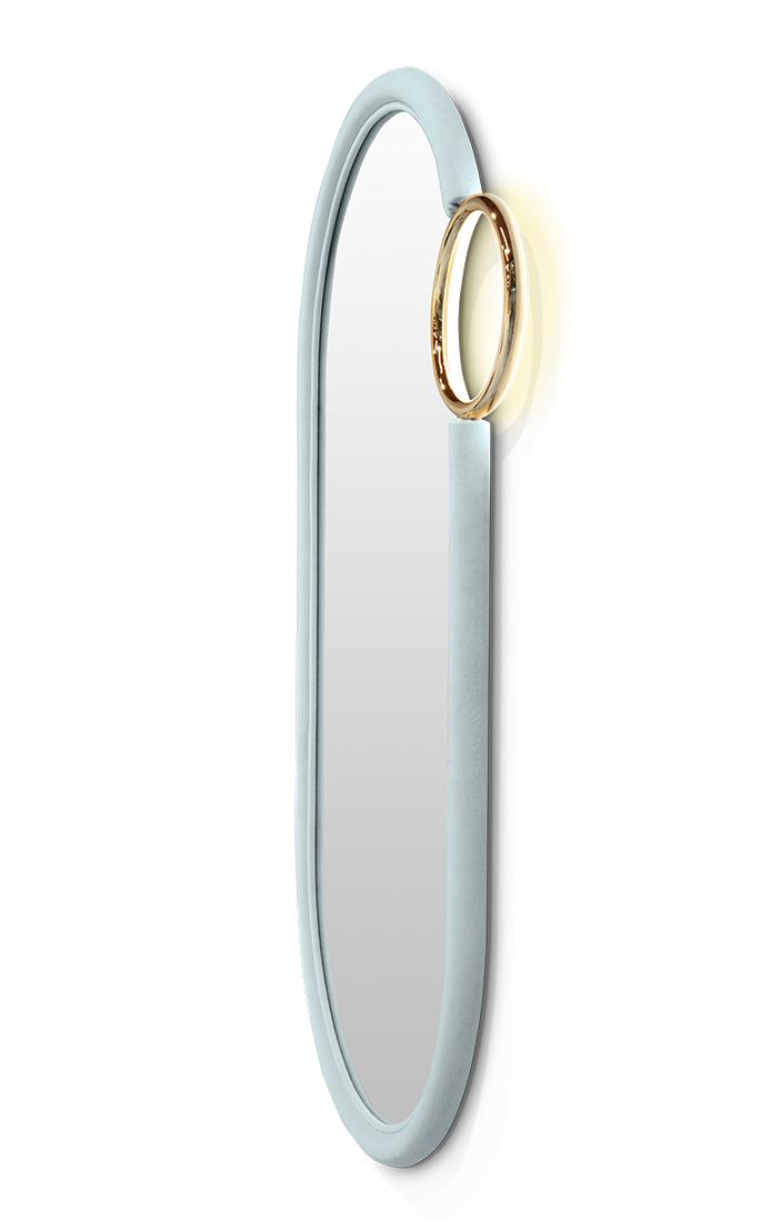 Sweet Swirl Petite Mirror