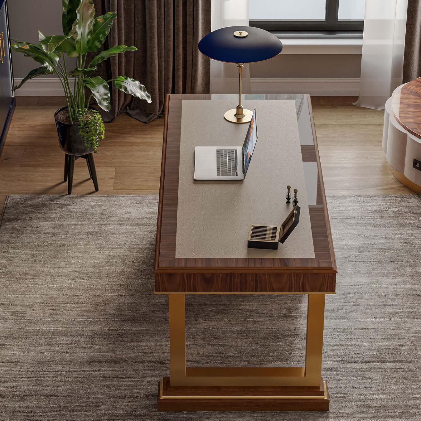 Leather-Top Writing Desk