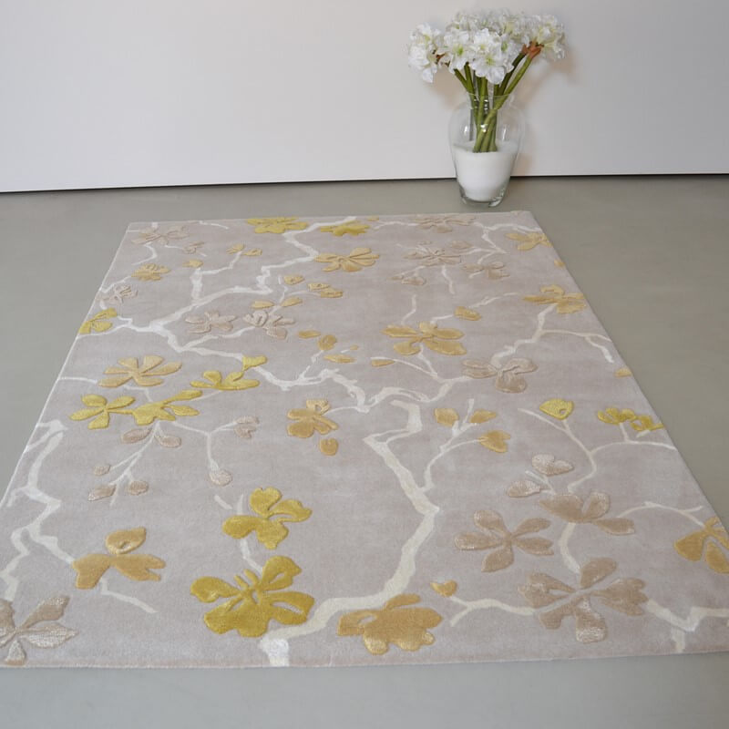 Anthea Saffron Handwoven Rug | Size: 6' 7