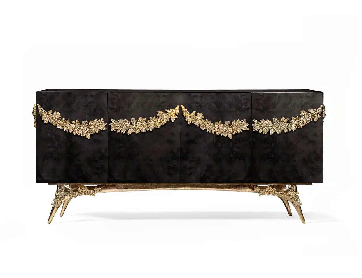Majestica Black Poplar Root Veneer Sideboard