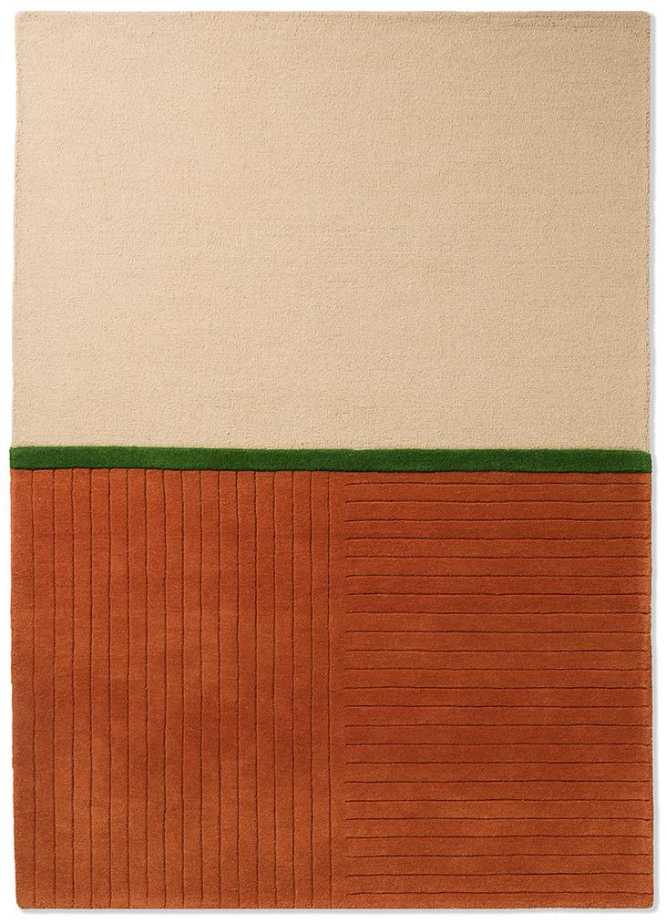 Decor Rhythm Tangerine Handwoven Rug