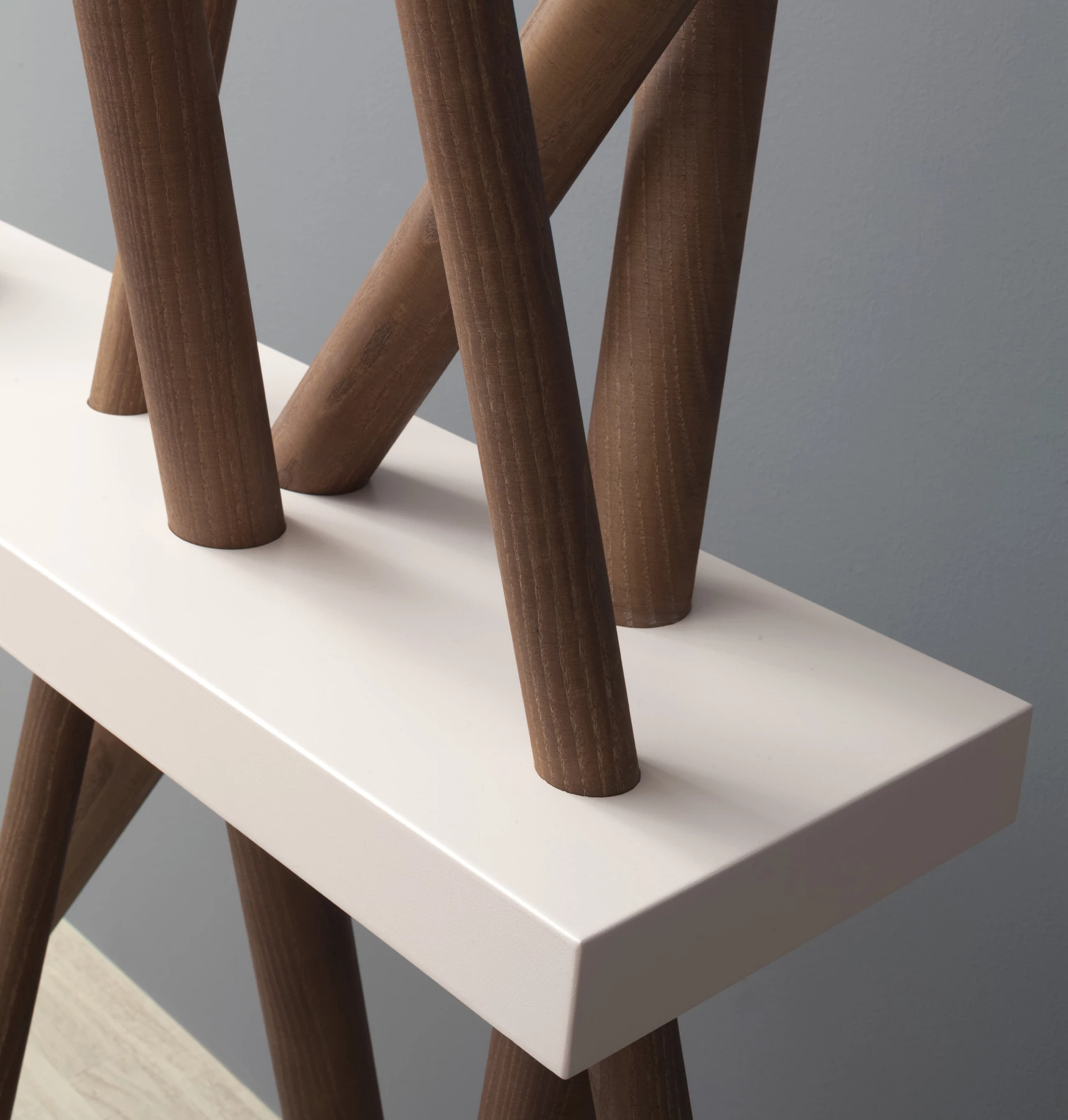 Wood Clothes Rack