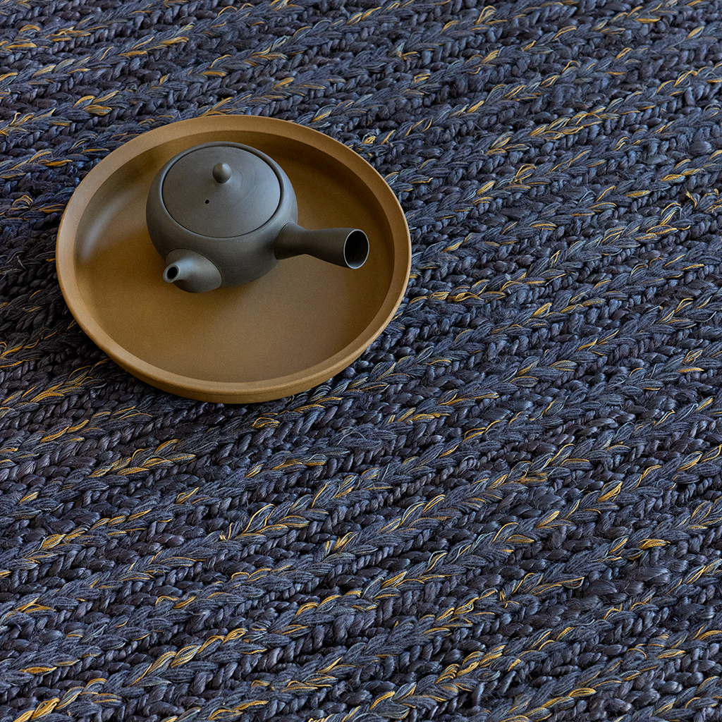 Denim Weave Rug | Size: 4' 7