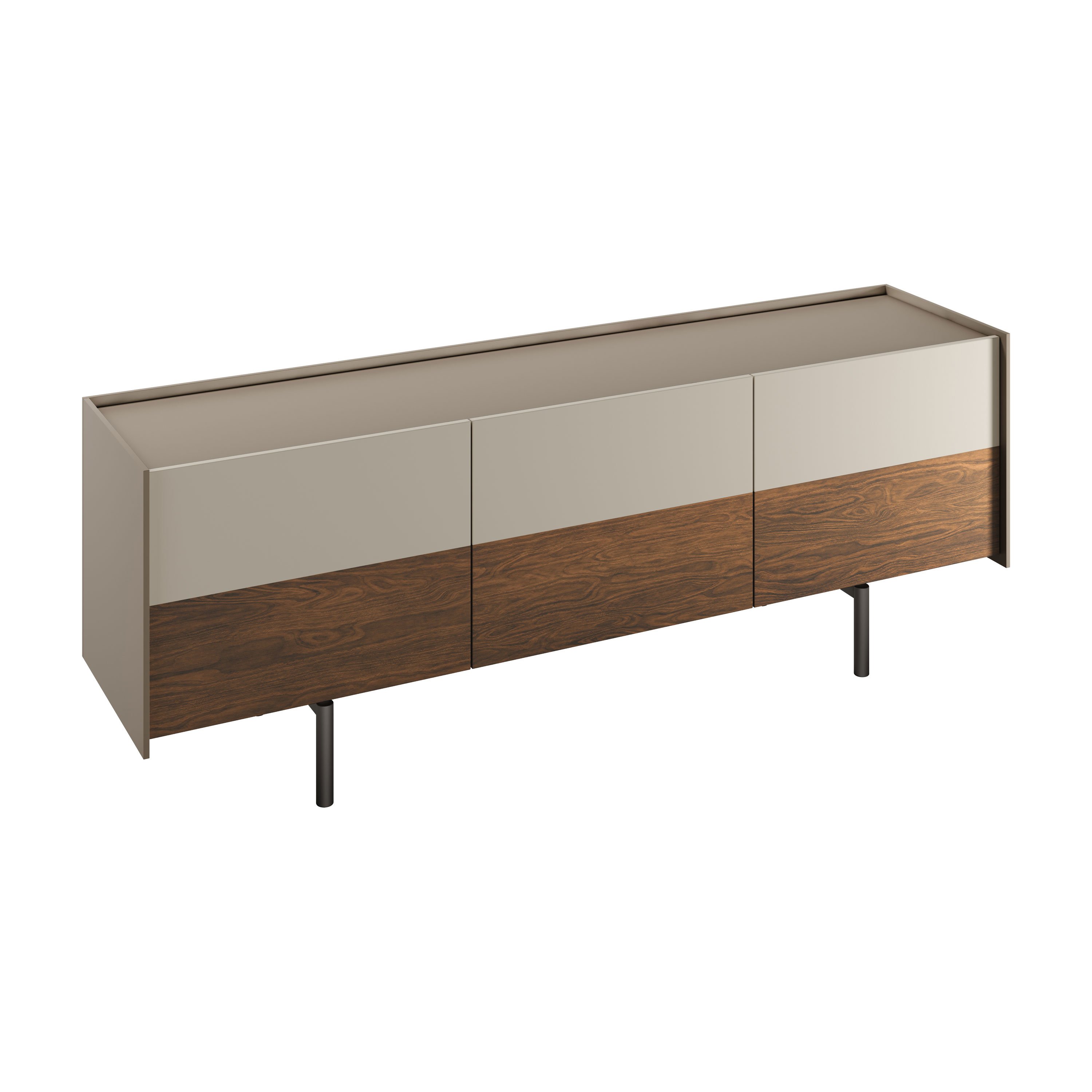 Acadea Modern Three-Door Sideboard