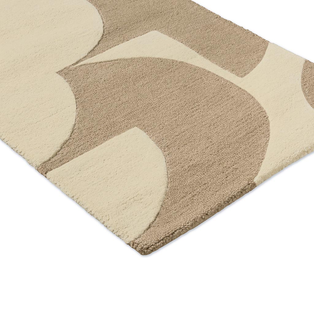 Flower Mushroom / Ecru Rug | Size: 2' 4