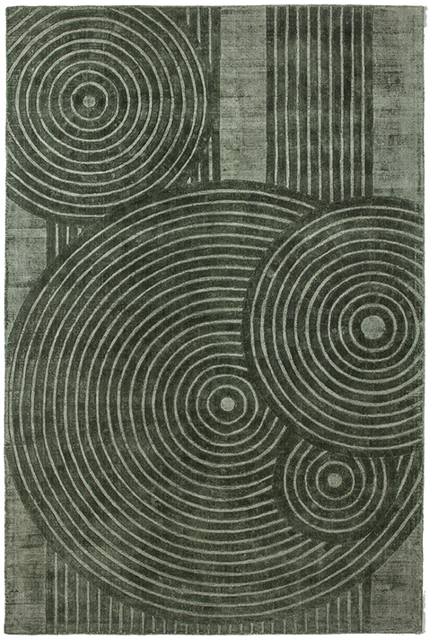 Designer Green Rug