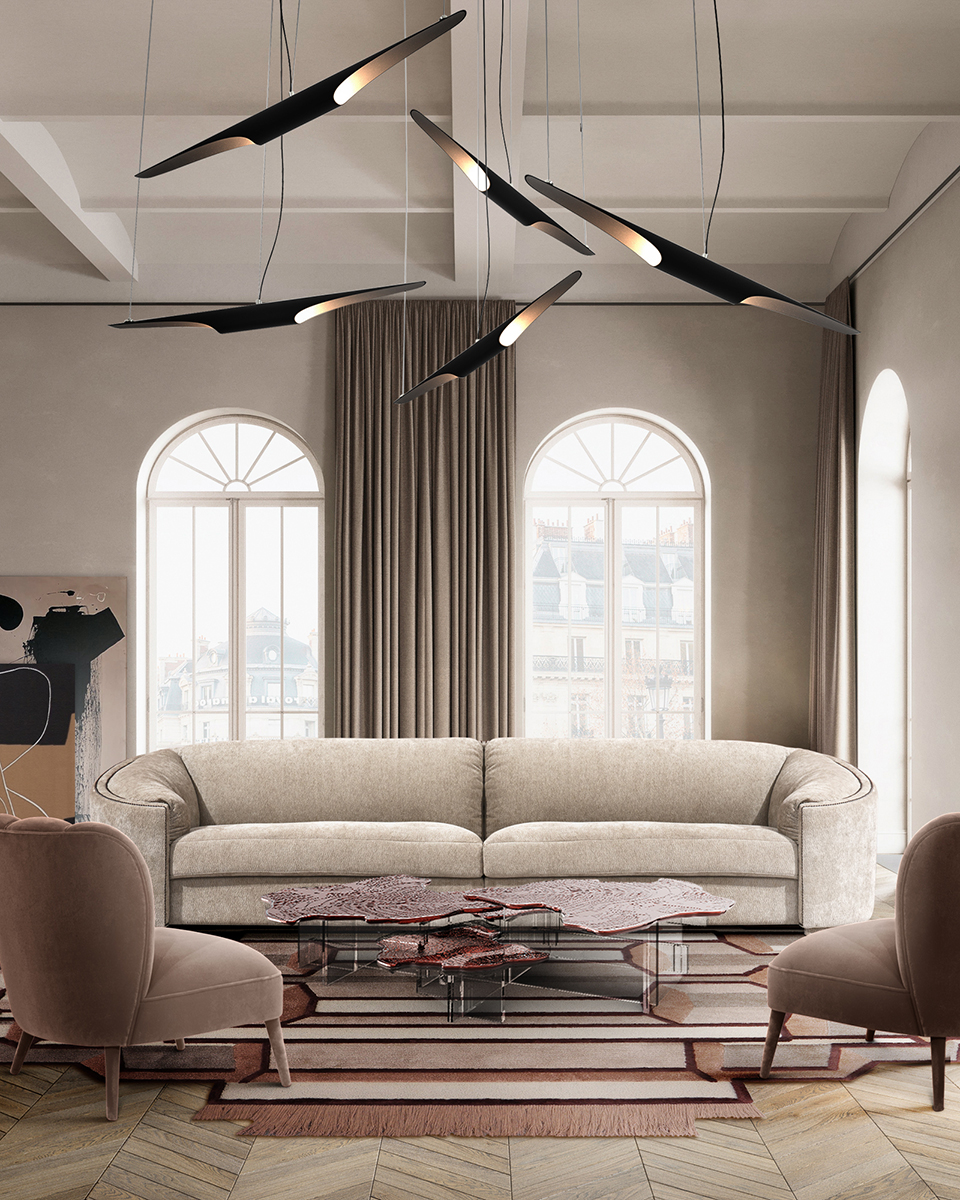Deep-tone Suspension Lamp - 34