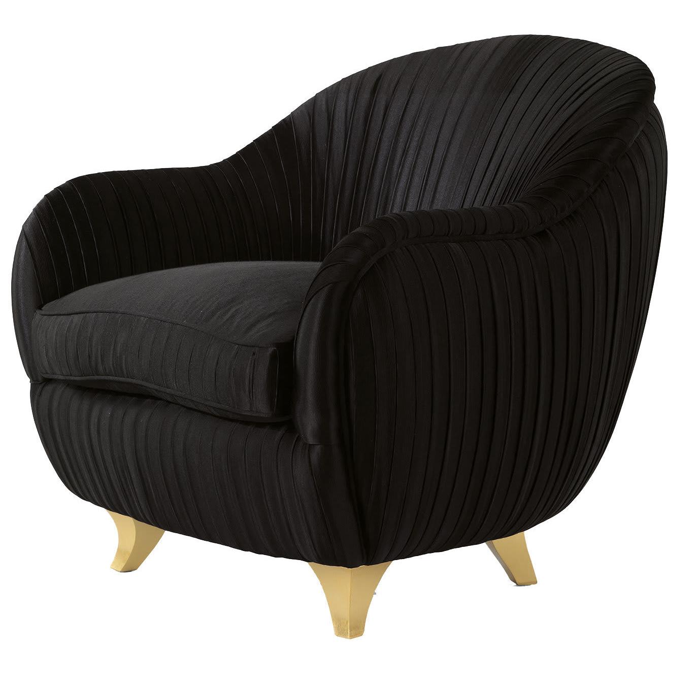 Amelie Black Armchair