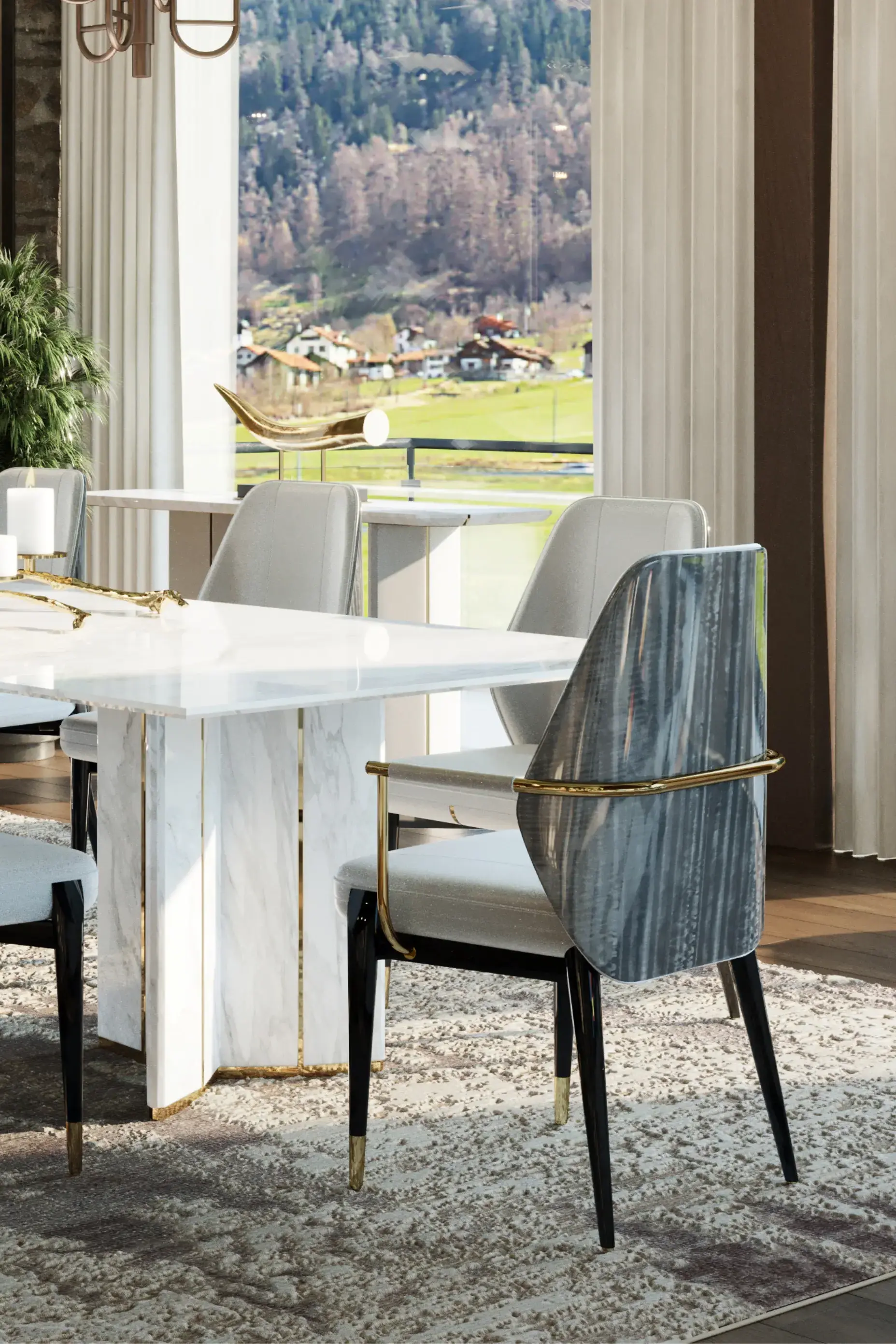 Summit II Dining Chair - 1