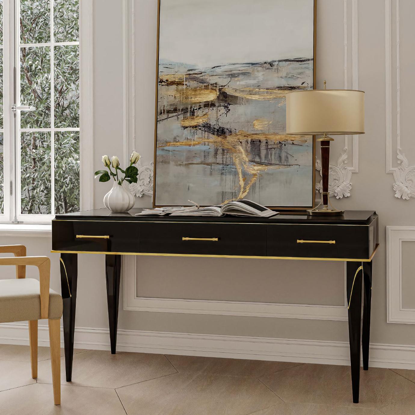 Console Table with Drawers