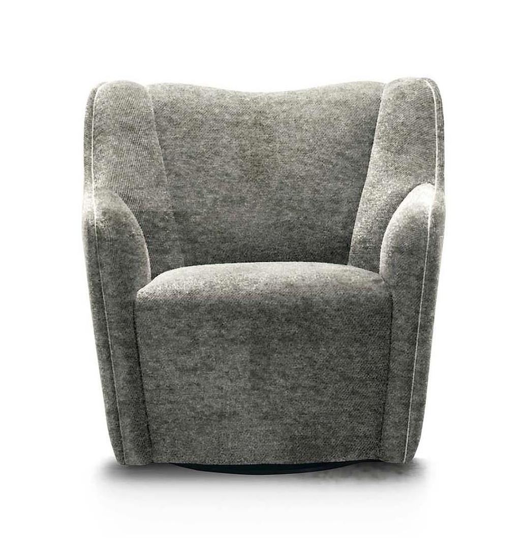 Swivel Serenity Low Bergere Armchair