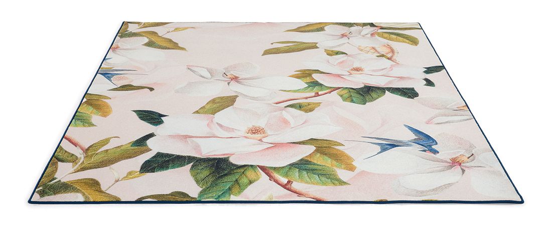 Opal Pink Handwoven Rug | Size: 4' 7