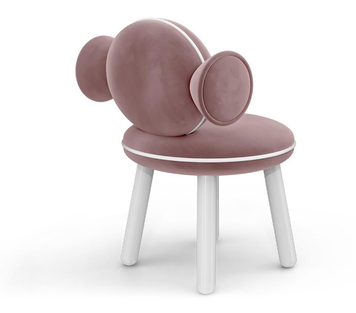 Lollipop Pink Puff Chair