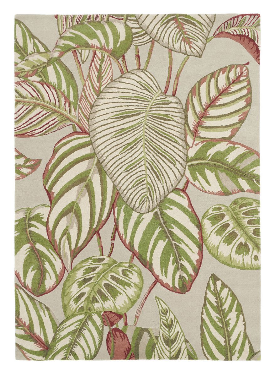 Calathea Olive Handwoven Rug | Size: 6' 7