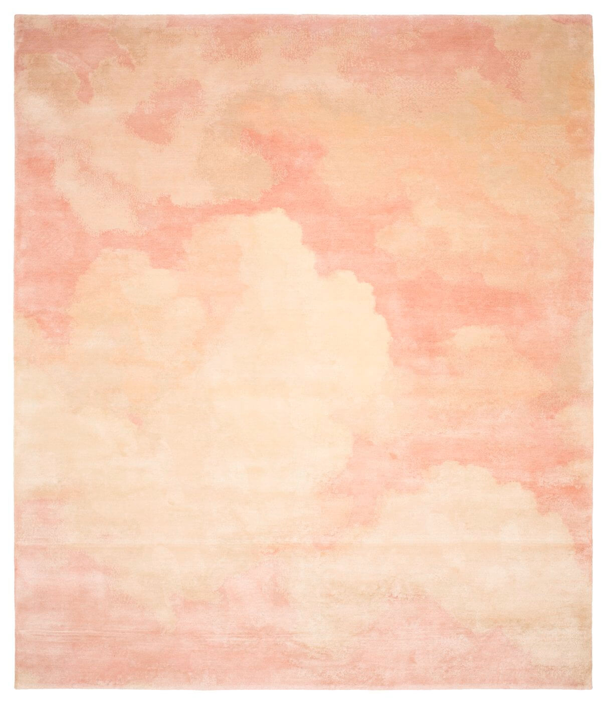Cloud Hand-Knotted Pink Rug