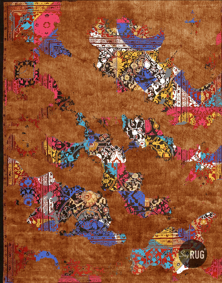 Agra Patch Designer Rug