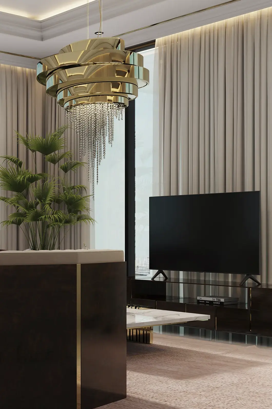 Art Deco Chandelier