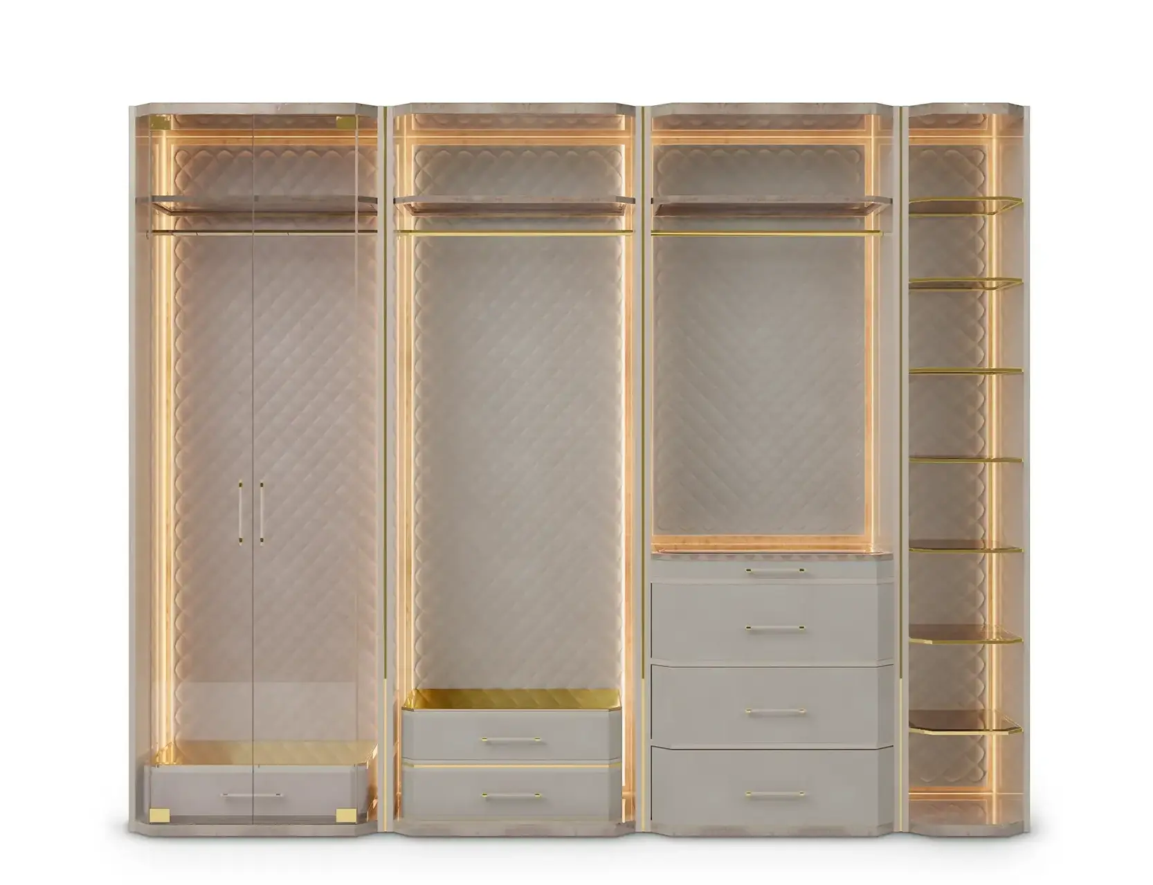 Cadence Beige Closet