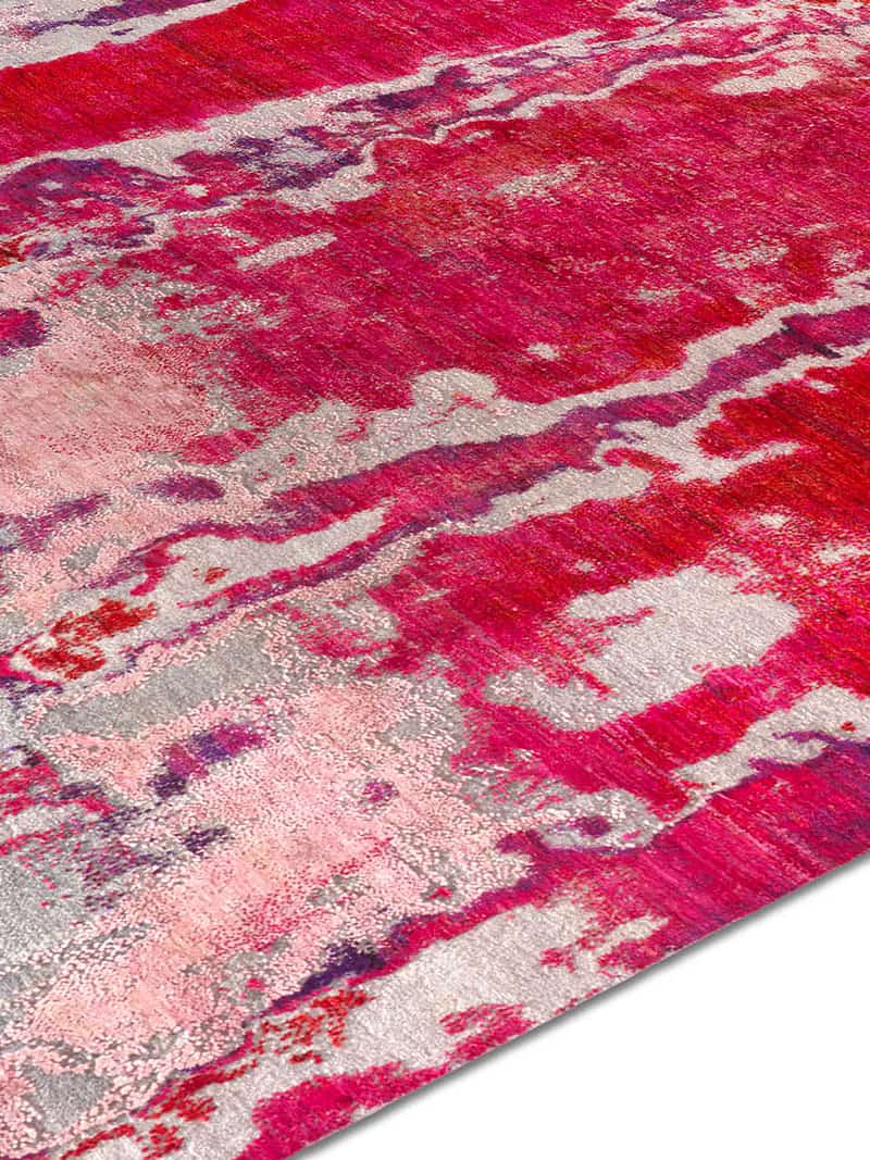 Rose Hand-Woven Rug