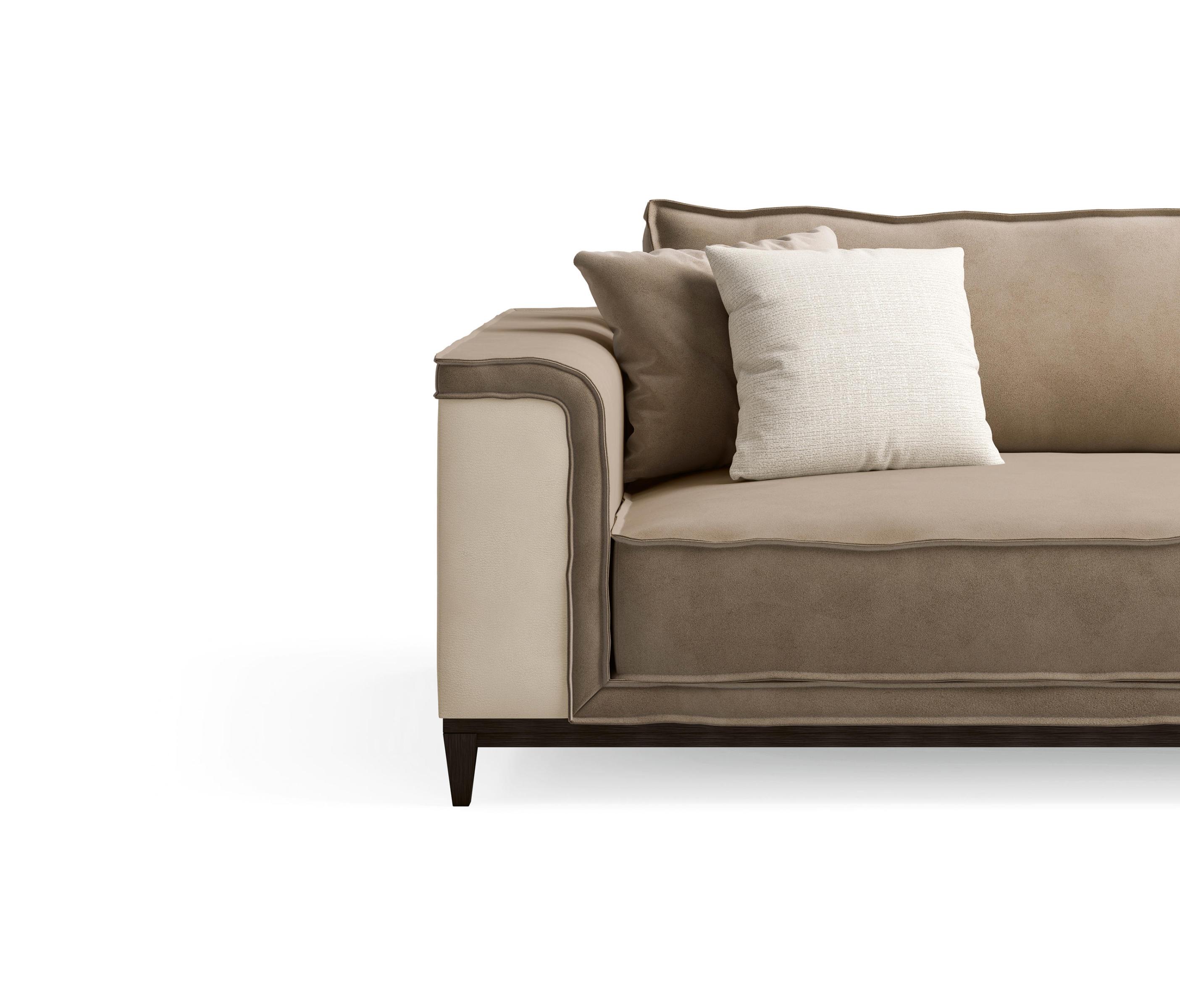 Modern Leather Italian Sofa