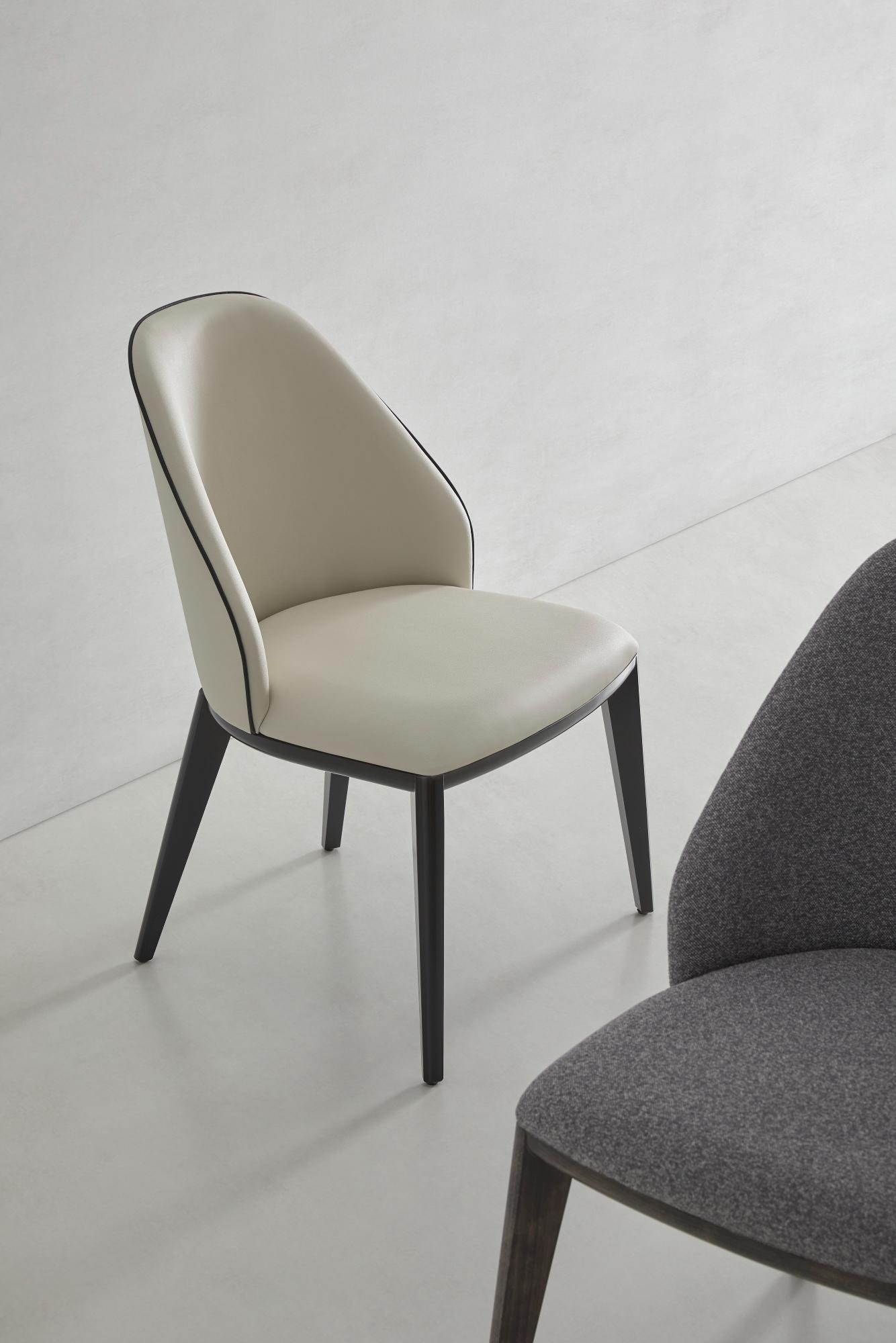 Atlas Grey Dining Chair - 3