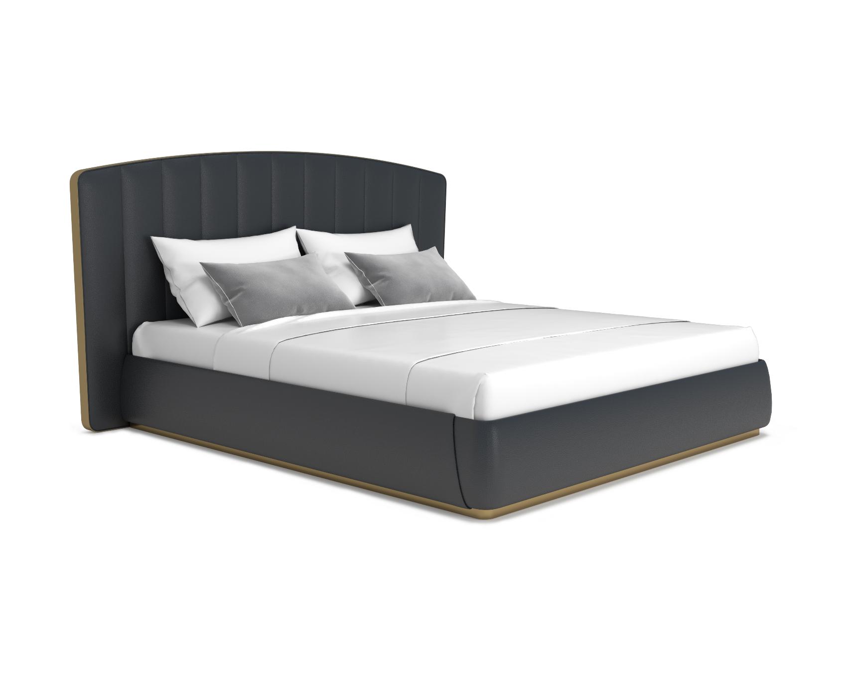 Vincent Bed with Headboard