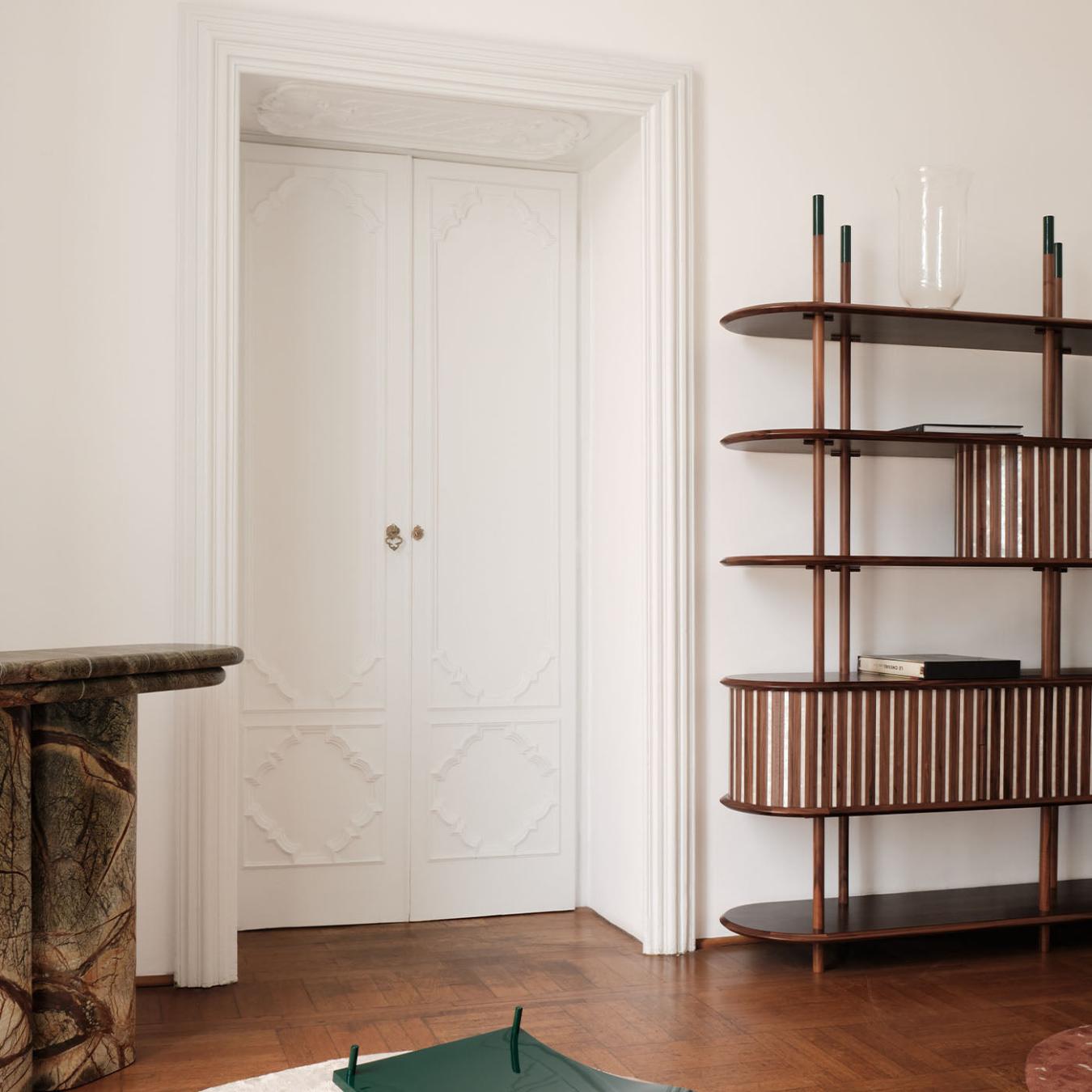 Modern Modular Solid Wood Bookcase