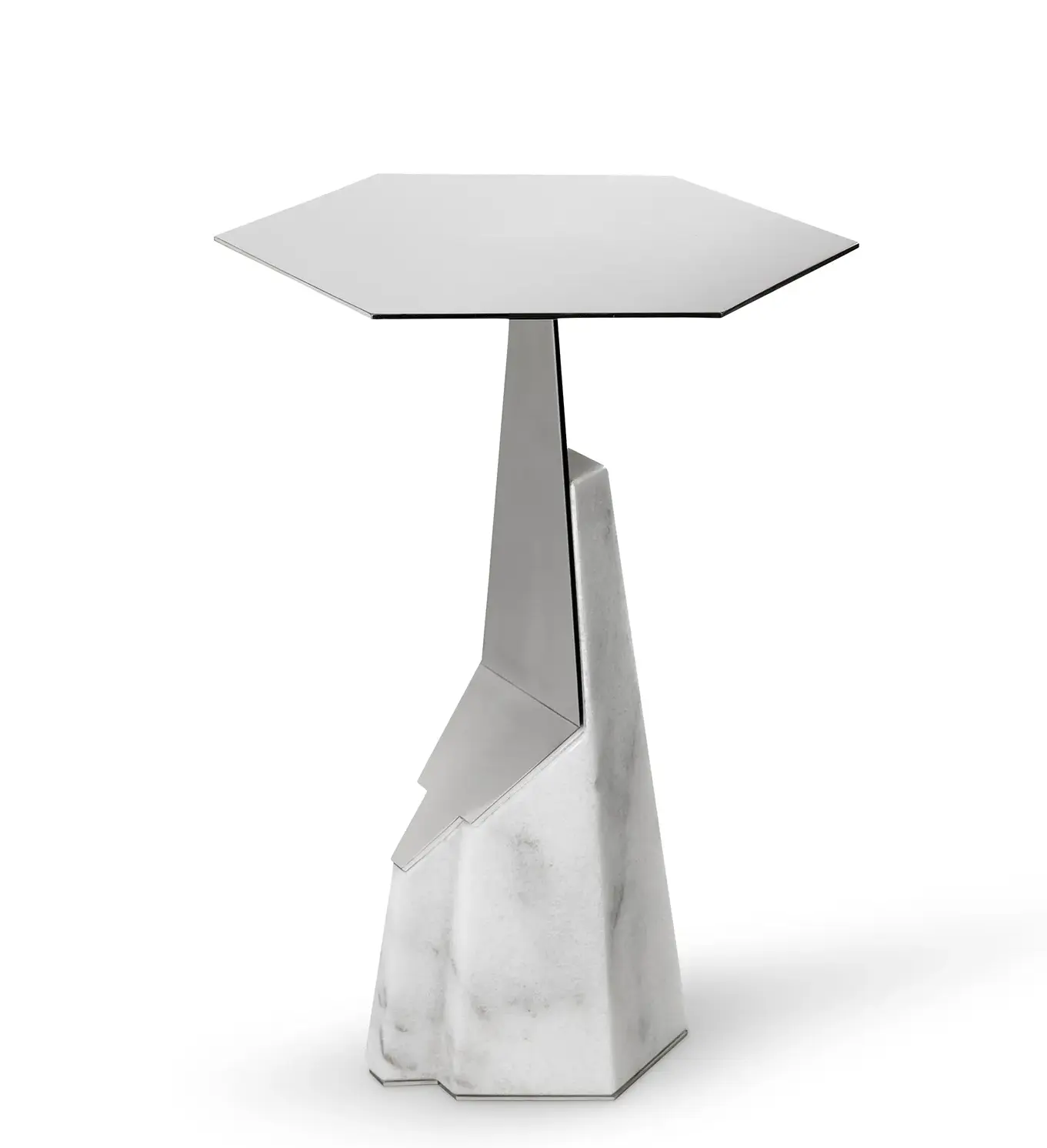 Halo Grey Side Table