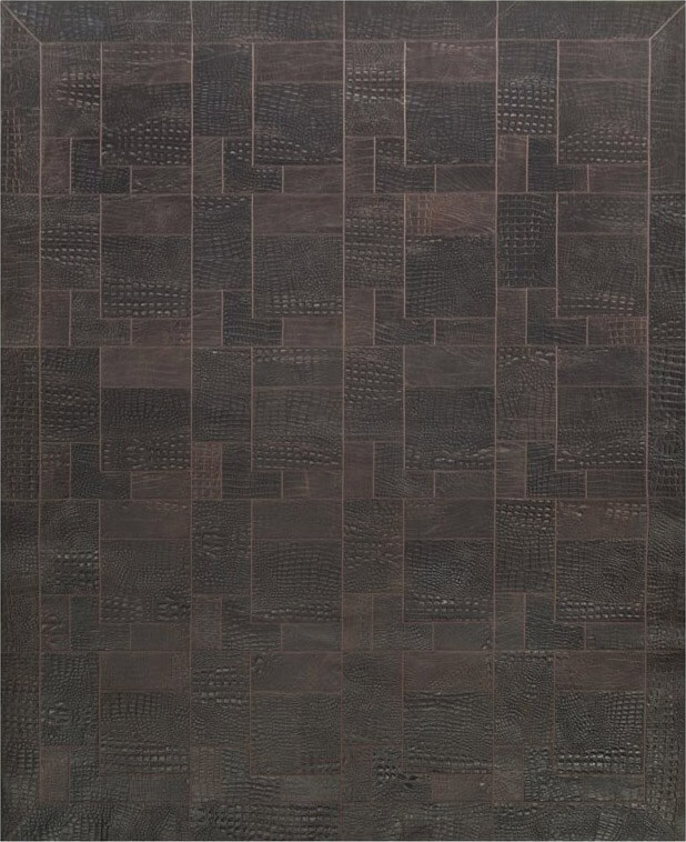 Hercules Leather Rug