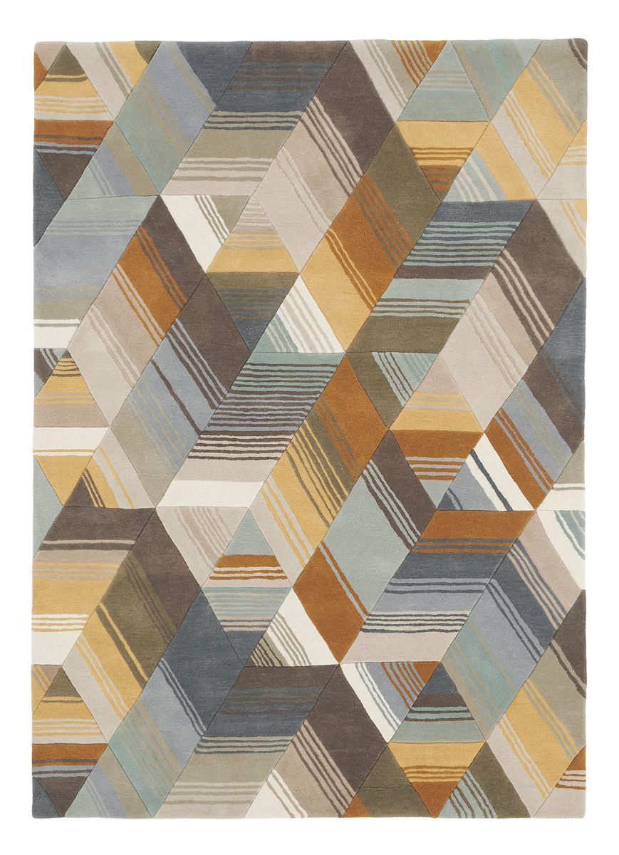 Geometric Wool Rug