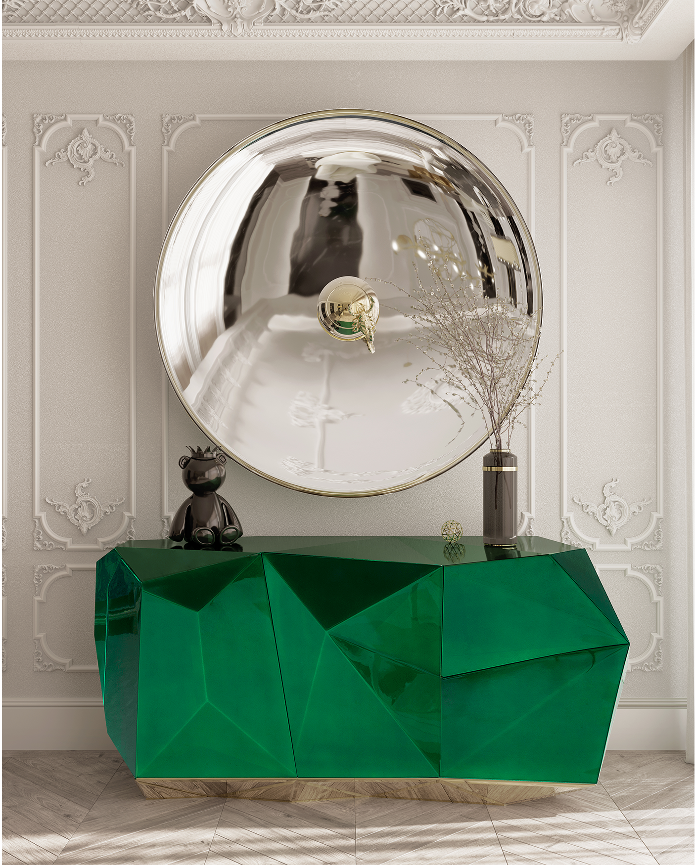 Prism Emerald Sideboard