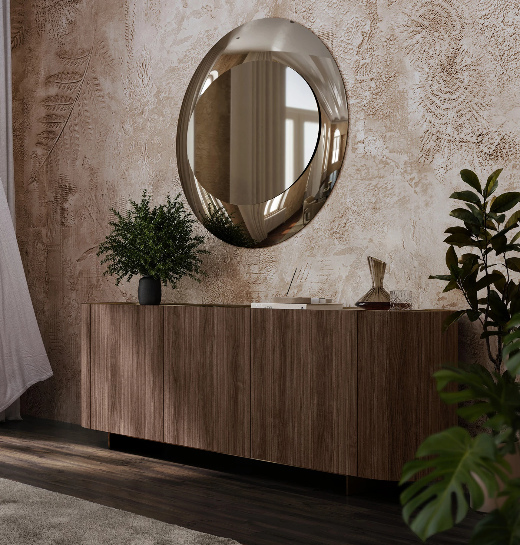 Lingotto Wood Sideboard