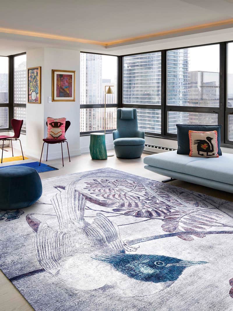 Snowbird Luxury Handmade Rug