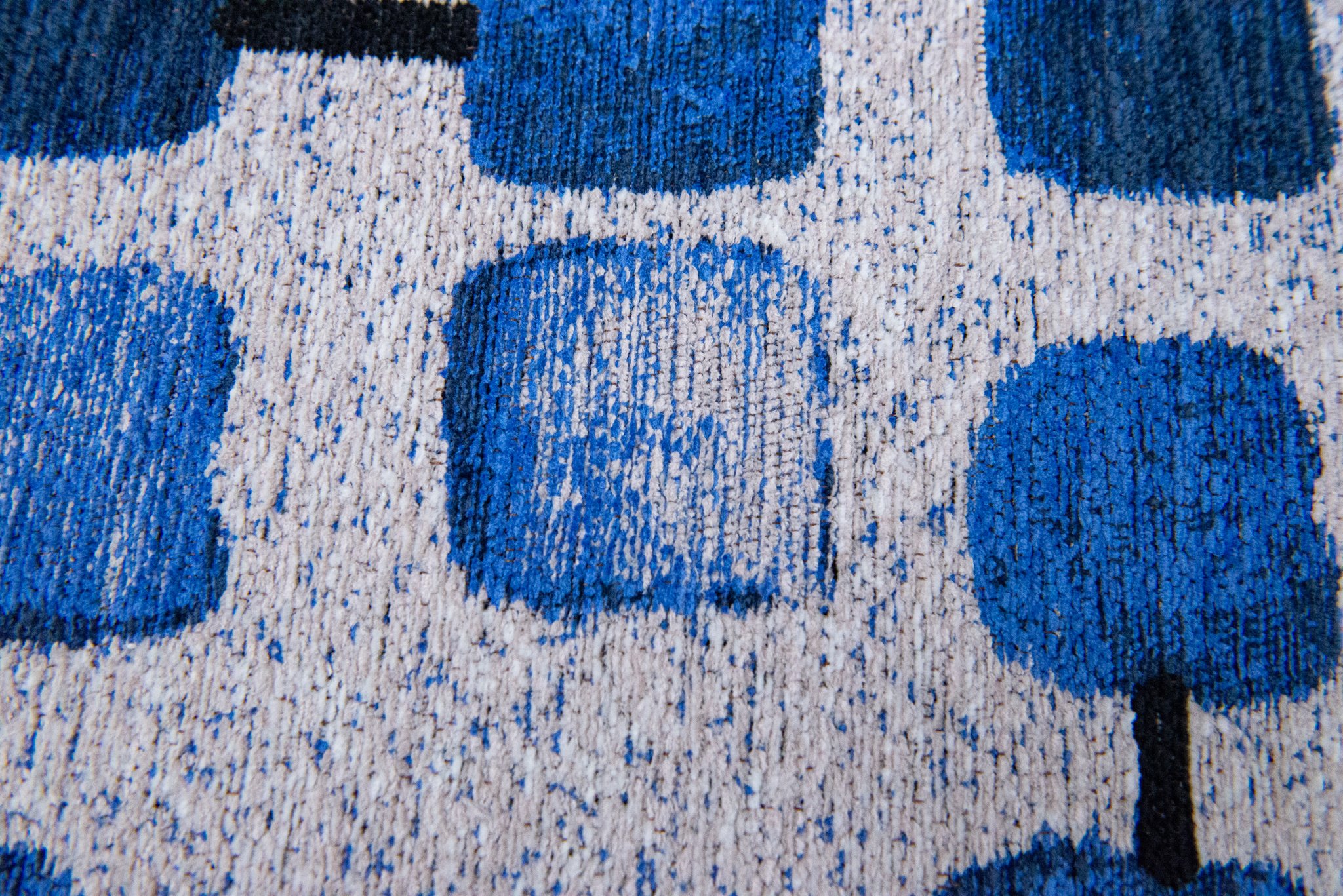 Amparo Blues Modern Rug ☞ Size: 8' x 11' 2" (240 x 340 cm)