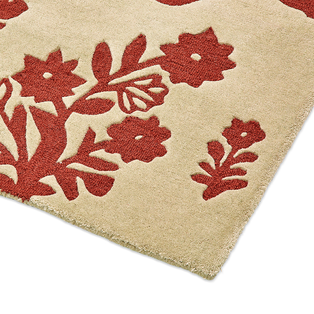 Woodland Glade Linen / Russet Rug