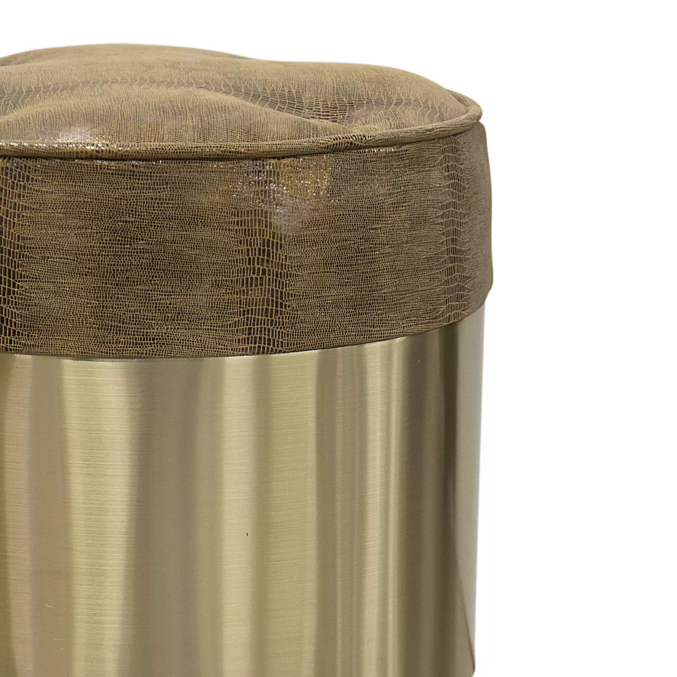 Olivia Leather Stool