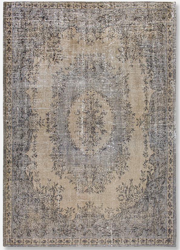 Vintage Medallin Taupe Rug