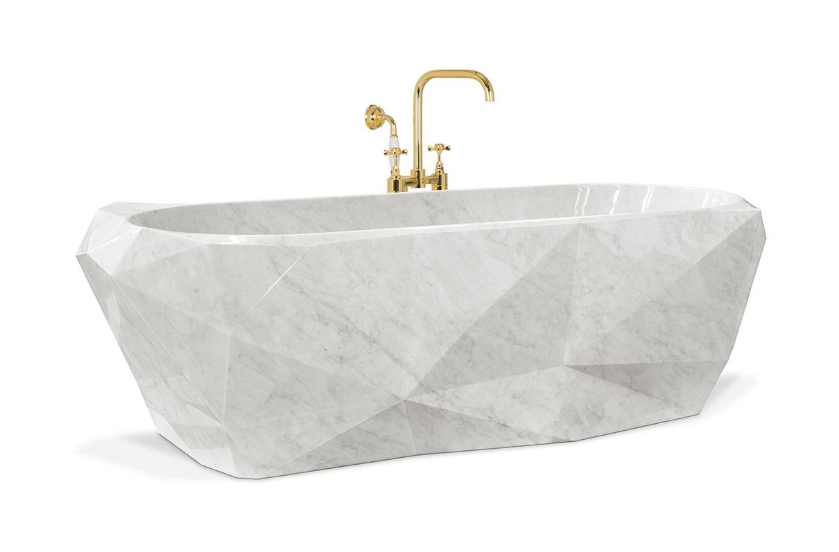 Gemstone Marble Bathtub