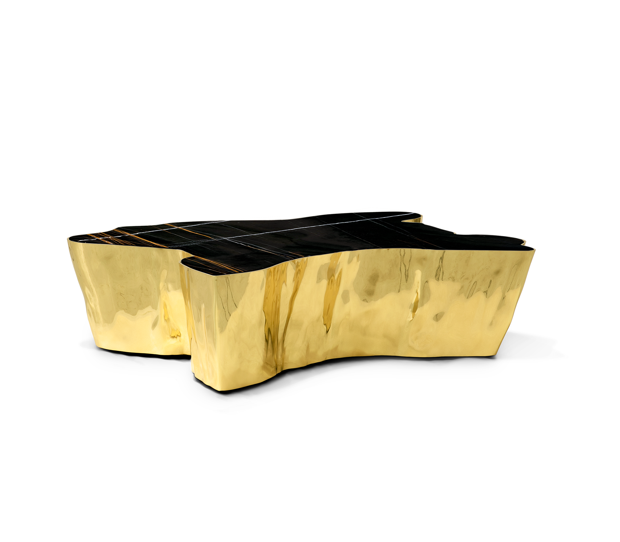 Paradise Nero Marble Table | Dimensions: W 138 x D 95 x H 36 cm