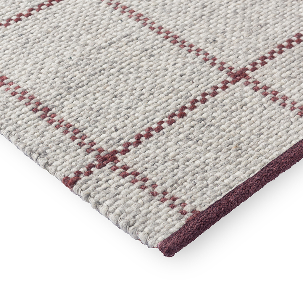 Ash Stone Check Rug | Size: 6' 7