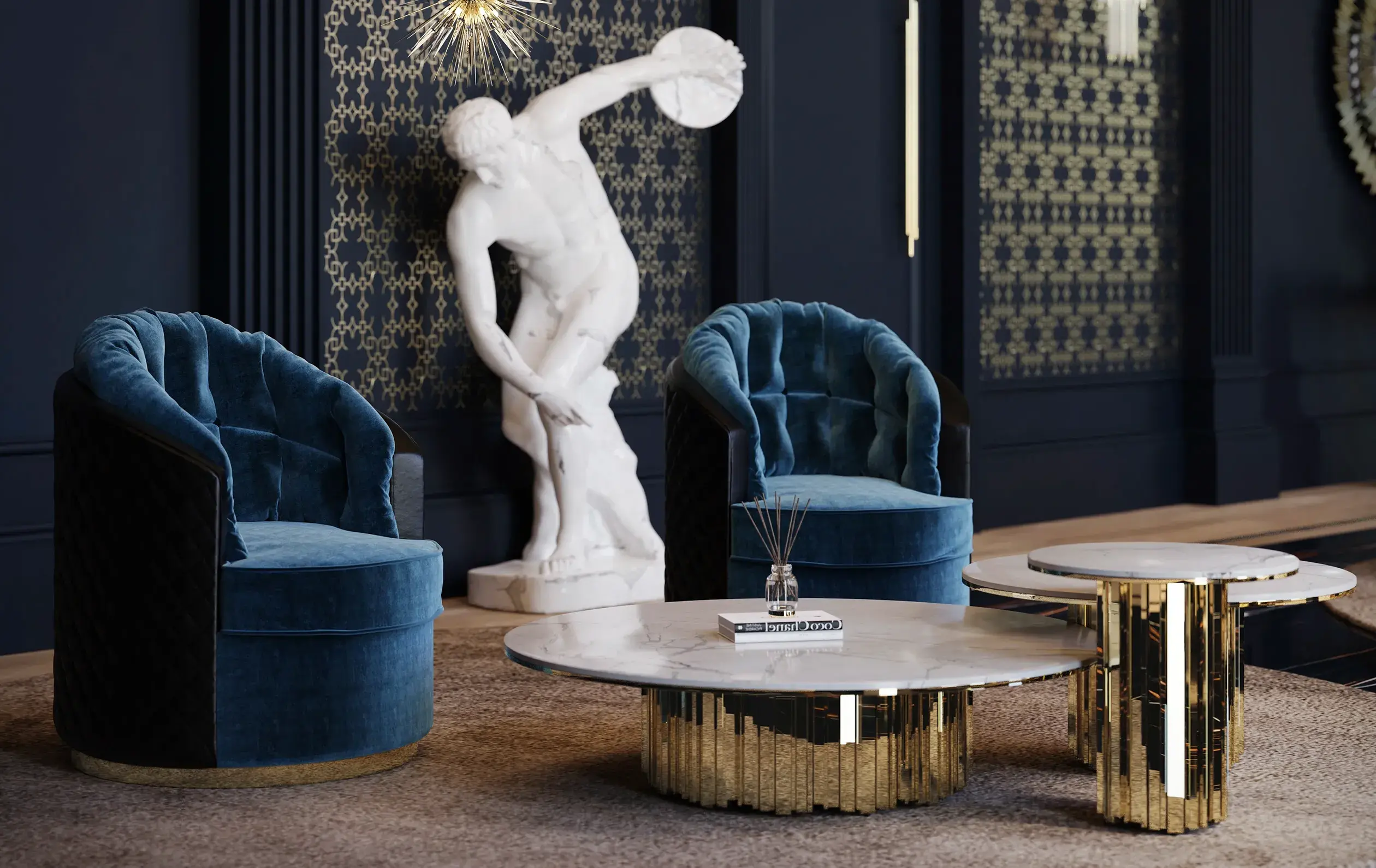Imperial Trio Coffee Table - 7