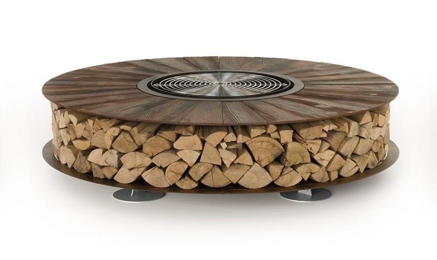 Zero Corten Outdoor Fire Pit
