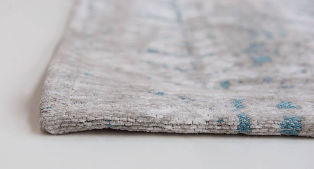 Blue & Grey Belgian Flatwoven Rug