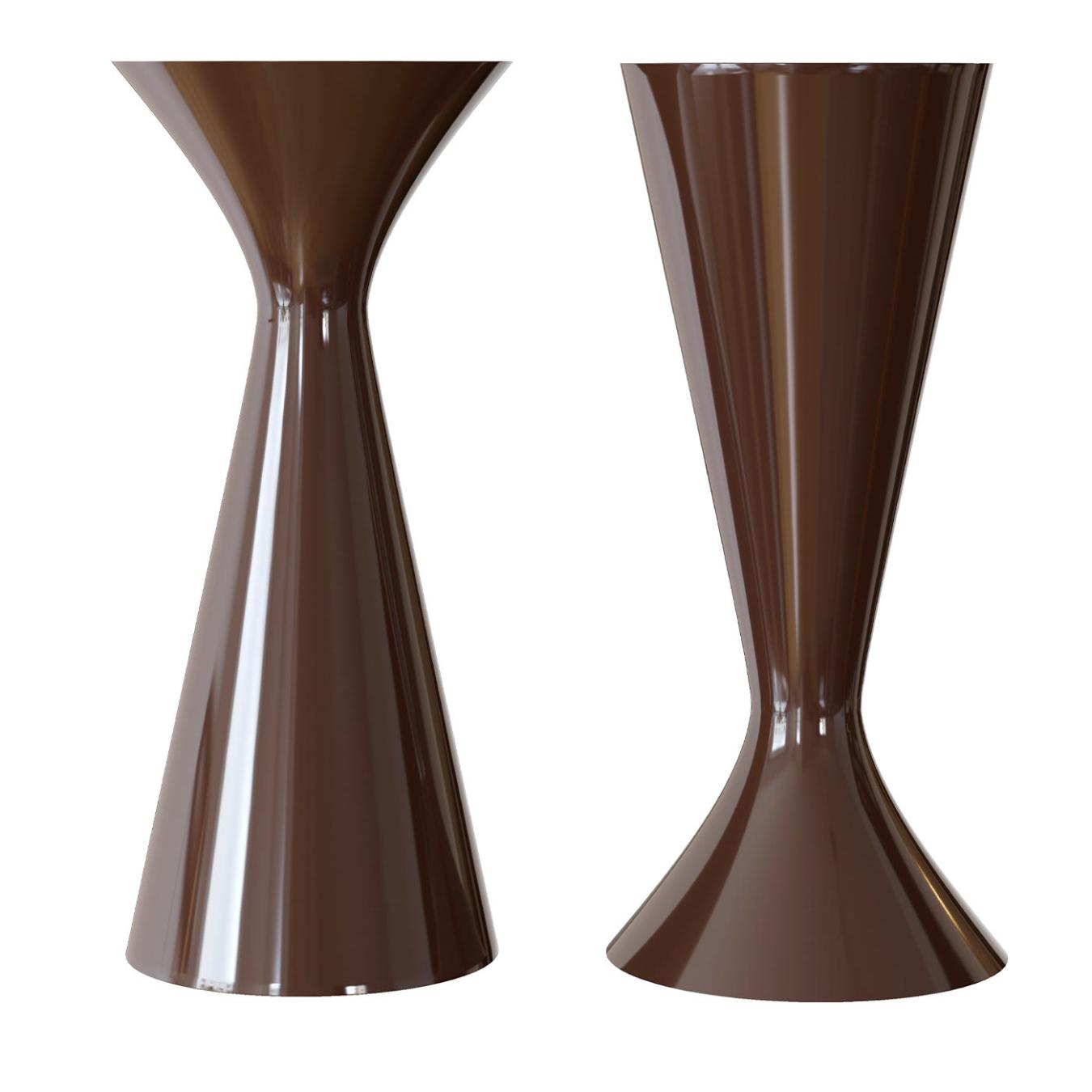 Ulisse Chocolate Side Table