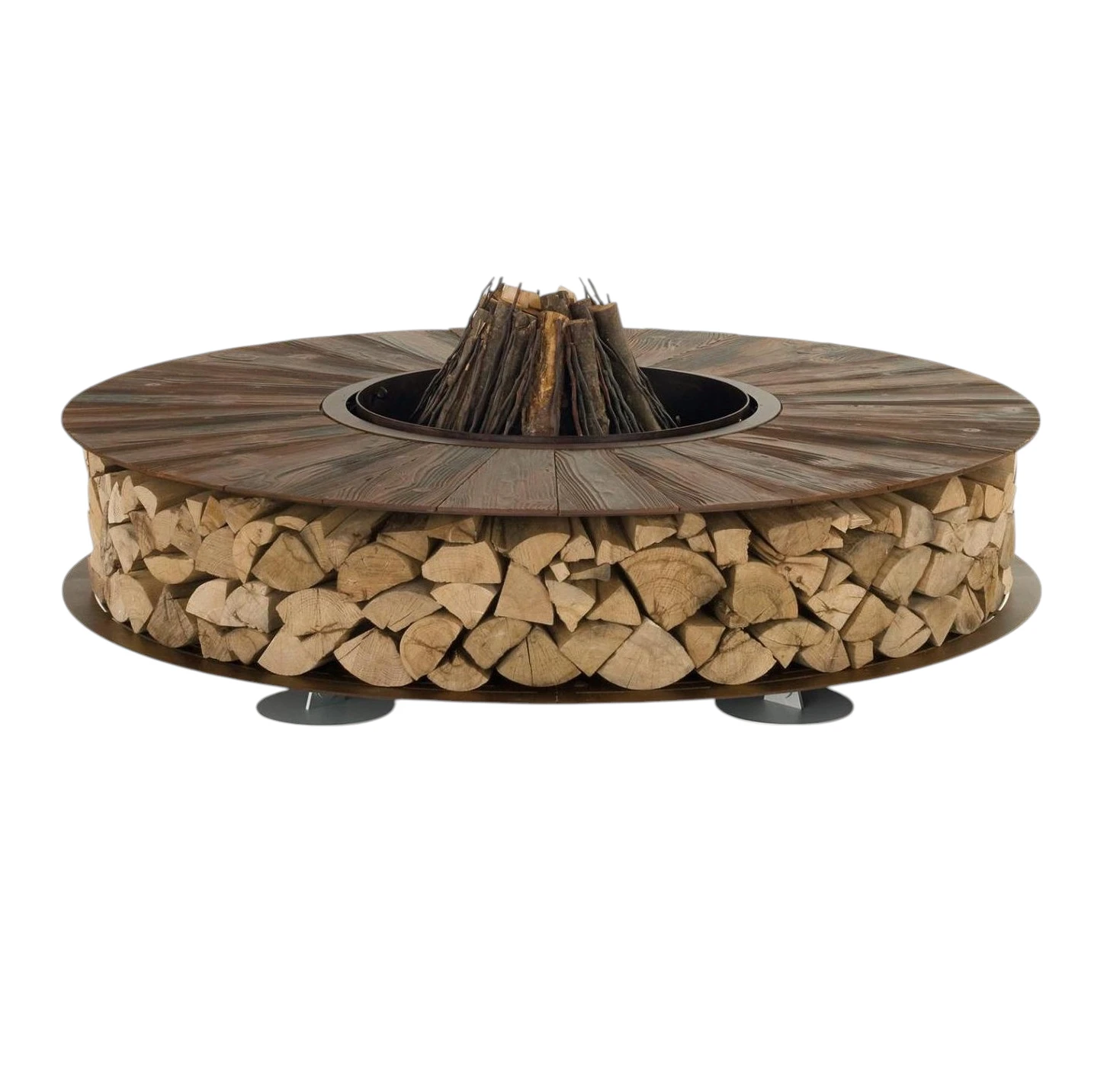 Zero Corten Outdoor Fire Pit