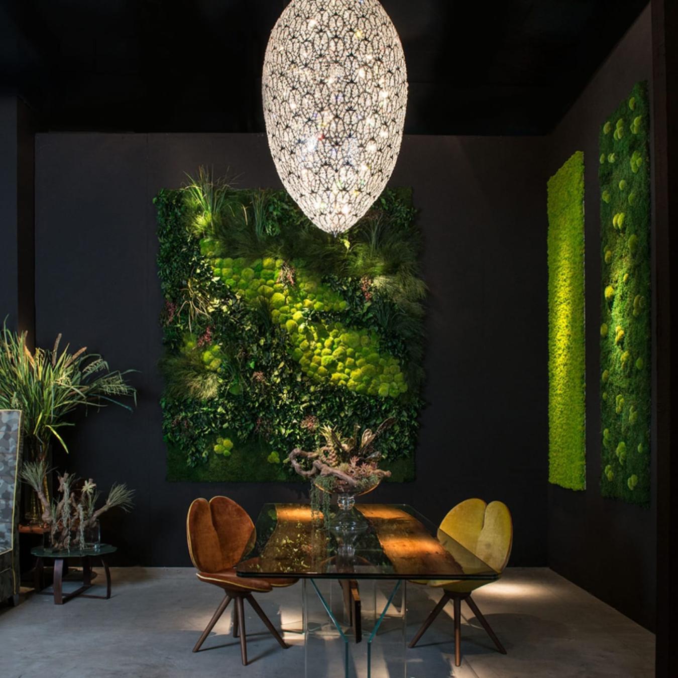 Flatmoss & Polemoss Wall Composition