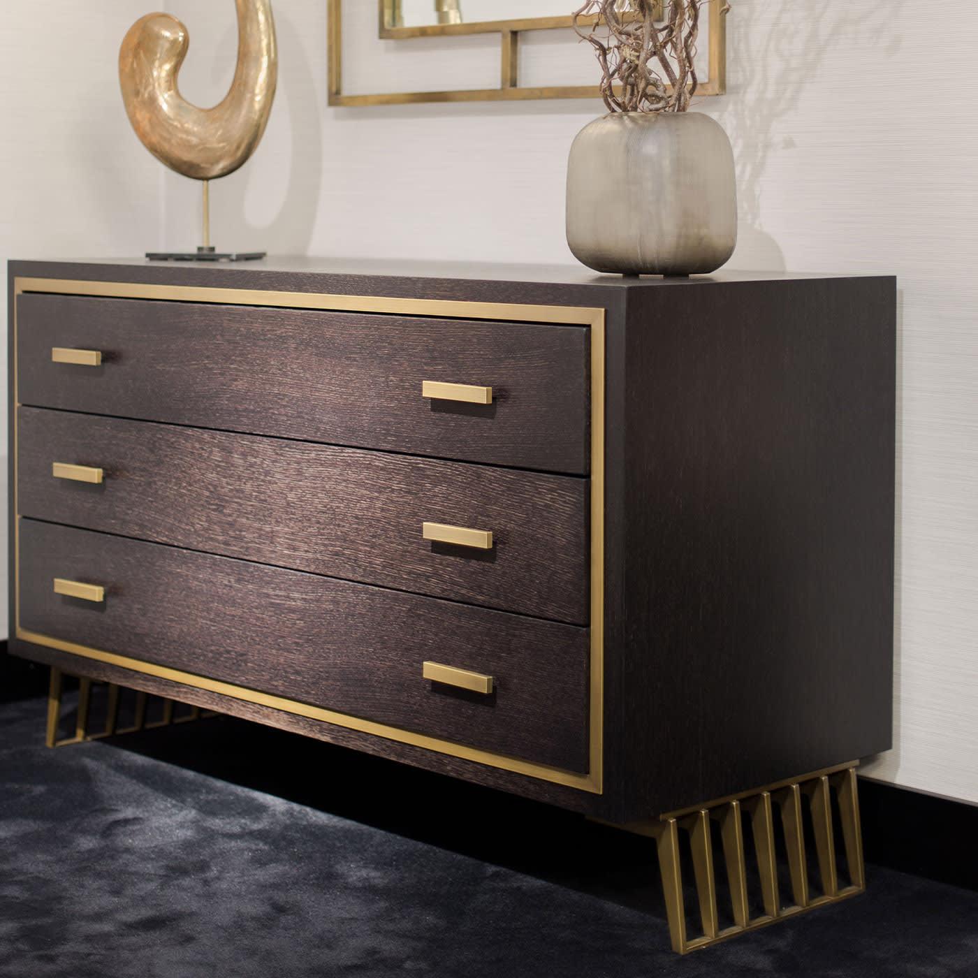 Hamptons Metal Handcrafted Dresser