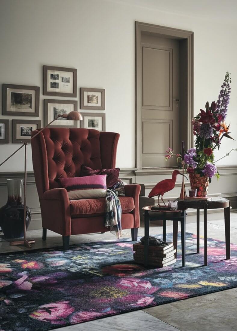 Shadow Floral Premium Rug | Size: 6' 7